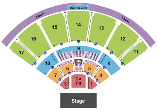 The MidFlorida Credit Union Amphitheatre Jason Aldean Seating Chart